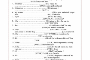 SECOND CONDITIONAL 4