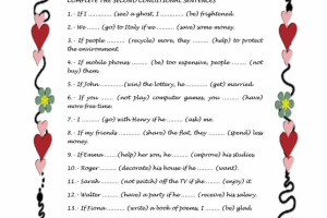 SECOND CONDITIONAL 8