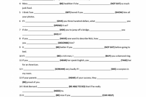SECOND CONDITIONAL 9